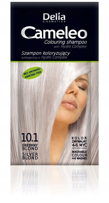 delia cosmetics cameleo szampon koloryzujący blond