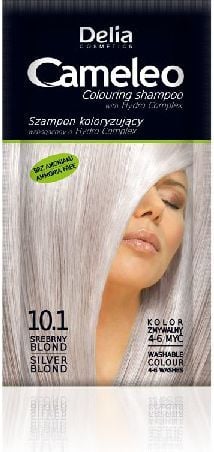 delia szampon koloryzujący srebrny blond