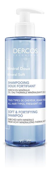 dercos vichy szampon mineral soft shampoo