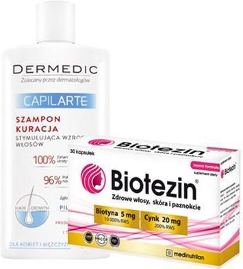 dermedic capilarte szampon-kuracja stymulujący wzrost włosów ceneo