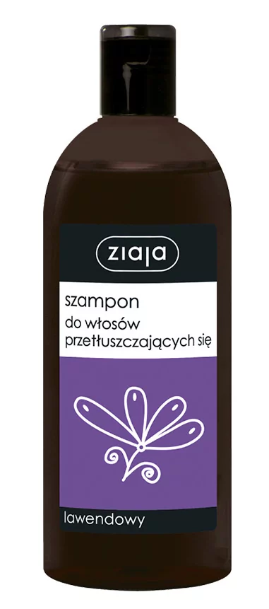 ziaja lawendowy 500ml szampon do włosów przetłuszczających się