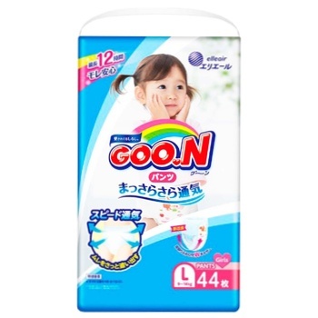 Diapers-panties Goo.N PL girl 9-14kg 44pcs