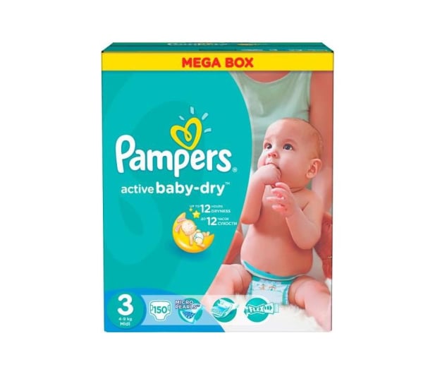 dlaczego nie ma pampers active baby dry