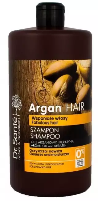 dr sante argan szampon arganowy z keratyną
