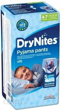dry nites huggies dla chłopca 7 lat opinie