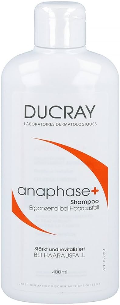 ducray anaphase+ szampon przeciw wypadaniu włosów 400ml anaphase+ odżywka 200ml