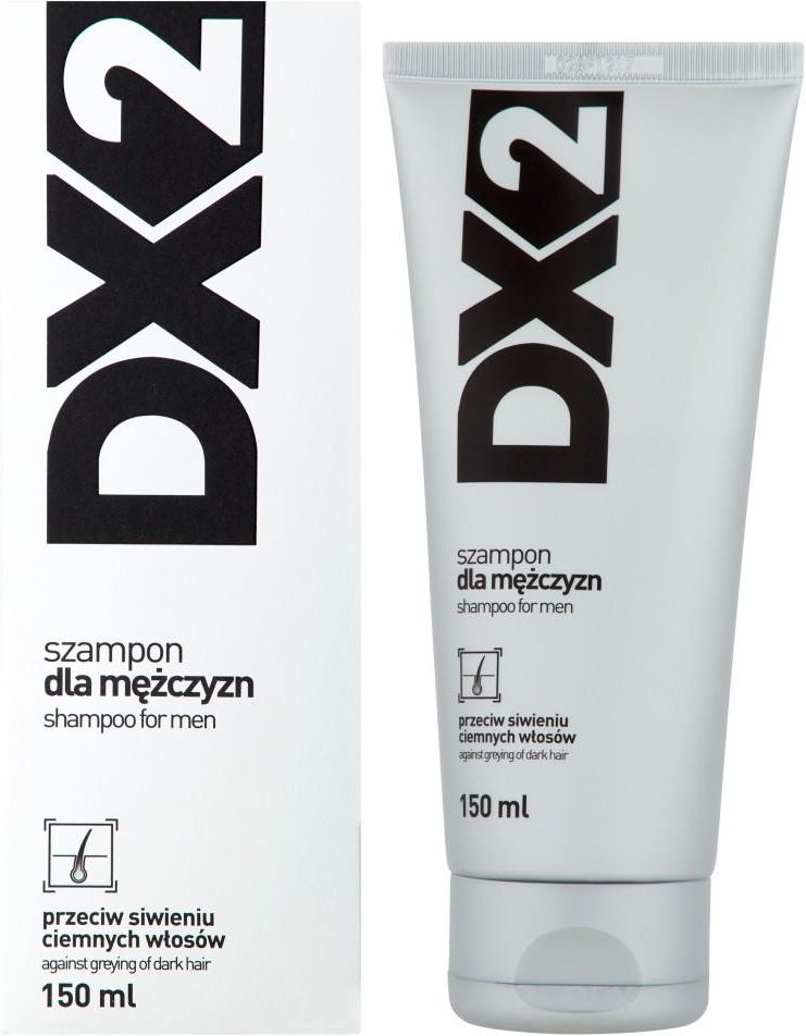 dx2 szampon dla mężczyzn przeciw siwieniu ciemnych włosów