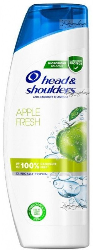 head & shoulders apple fresh szampon przeciwłupieżowy 400