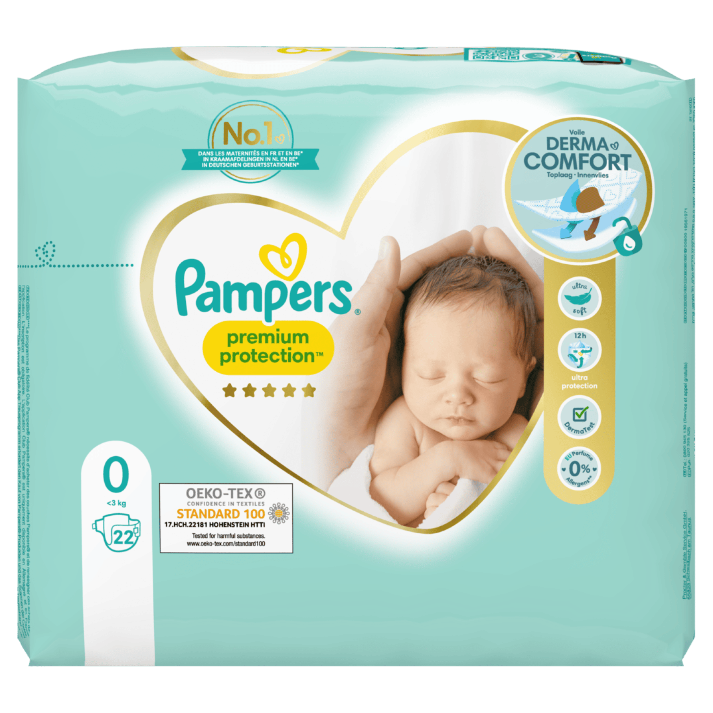 pampers numer 0 ile kg