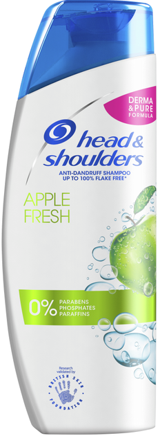 head & shoulders apple fresh szampon przeciwłupieżowy 400