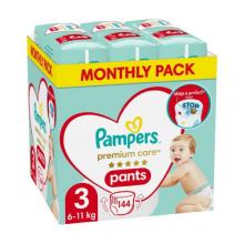 pampers premium new baby rozm 0 144 sztuk