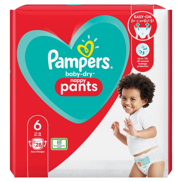 pampers nappies 6