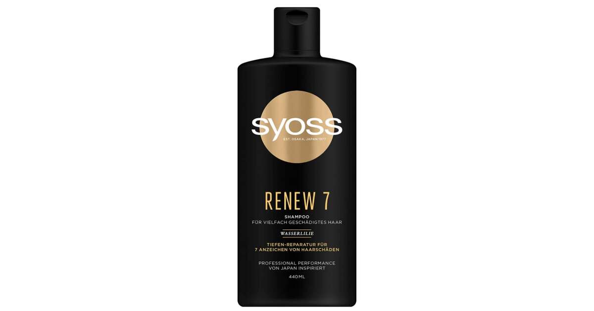 syoss renew 7 szampon do włosów