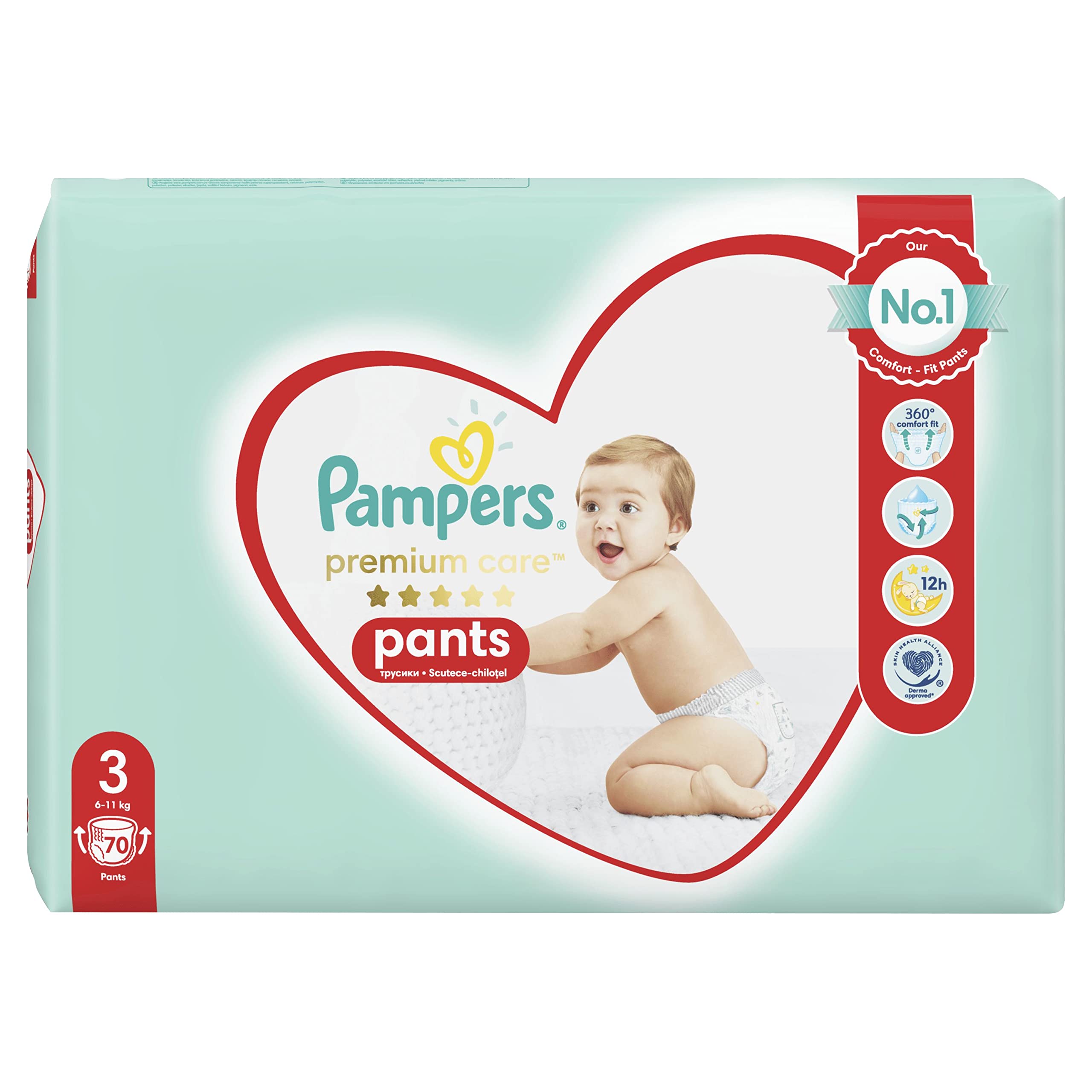 pampers premium carepants rozmiar 3