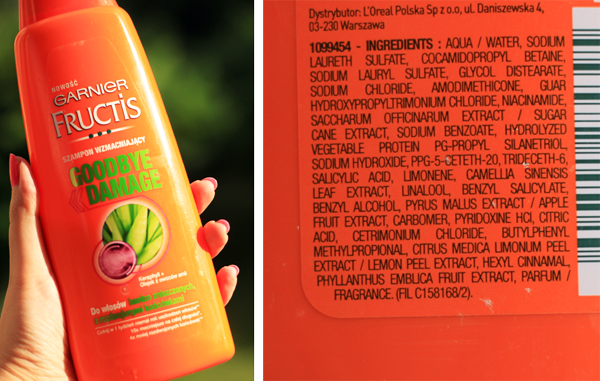 fructis szampon skład
