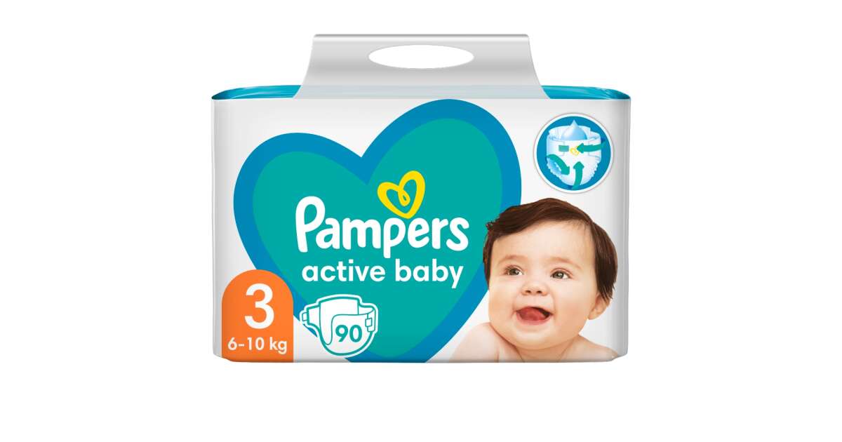 pampers active baby 3 midi