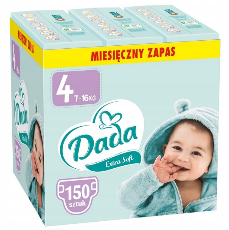 dada pieluchy poczatkowe