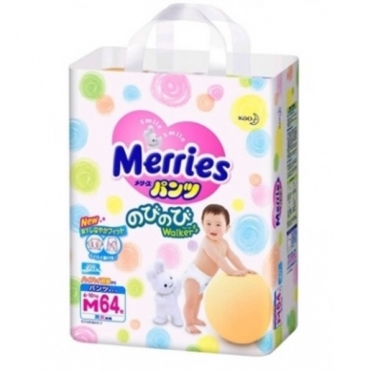 MERRIES PM 6-10kg 58pc