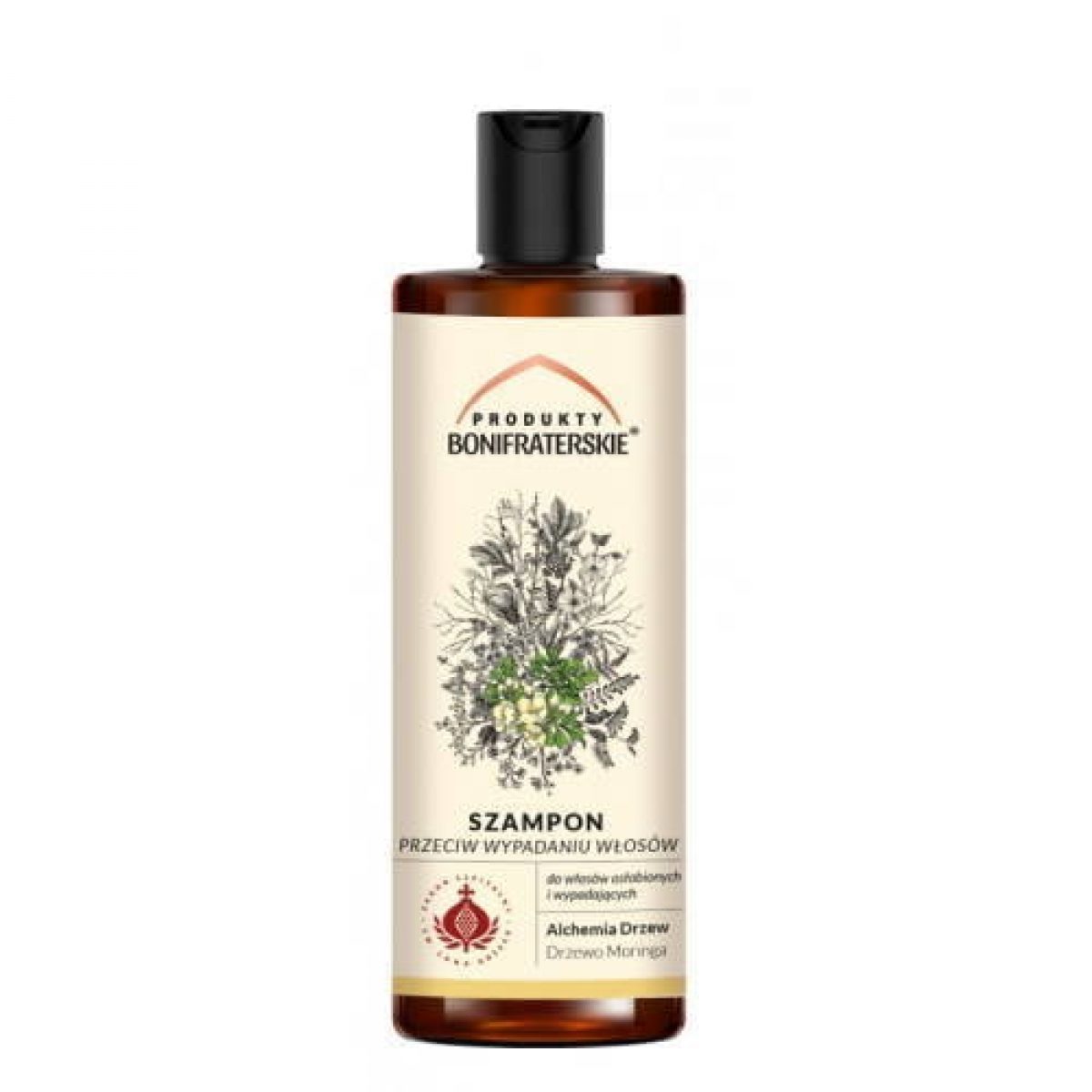 szampon przeciw wypadaniu włosów na bazie wywaru z wilczych kwiatów