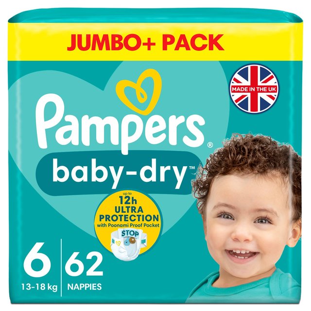 pampers 6 jumbo pack