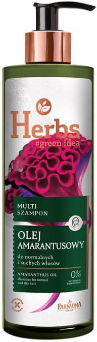 herbs olej amarantusa szampon opinie