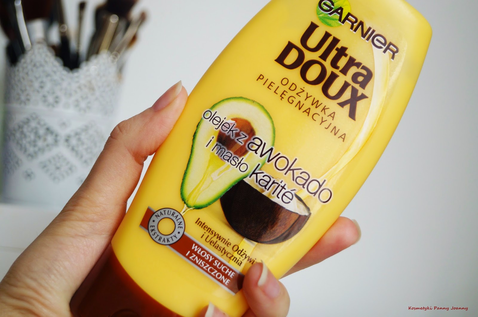 garnier ultra doux odżywka do włosów suchych i zniszczonych