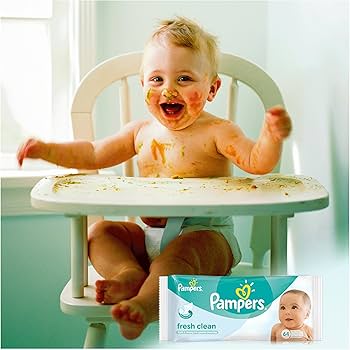 pampers fresh clean 12x64