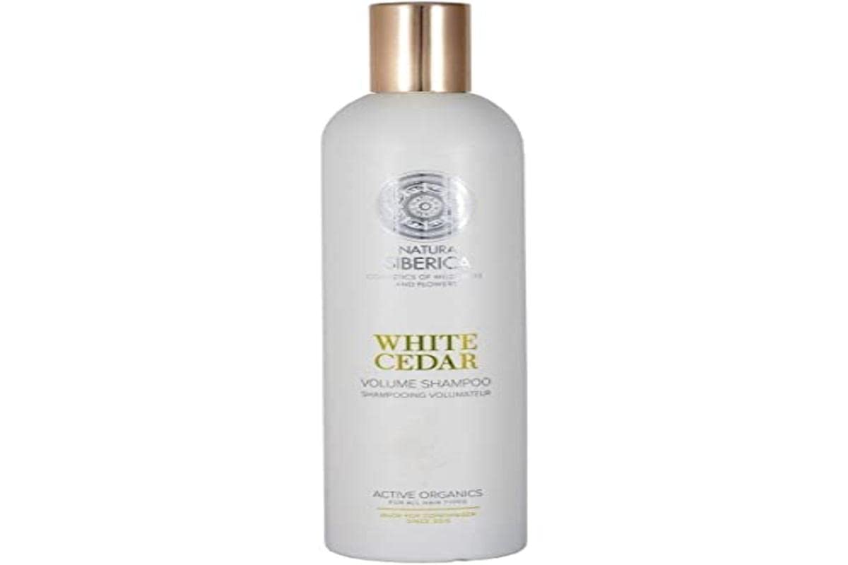 natura siberica white cedar szampon zwiększający objętość 400ml