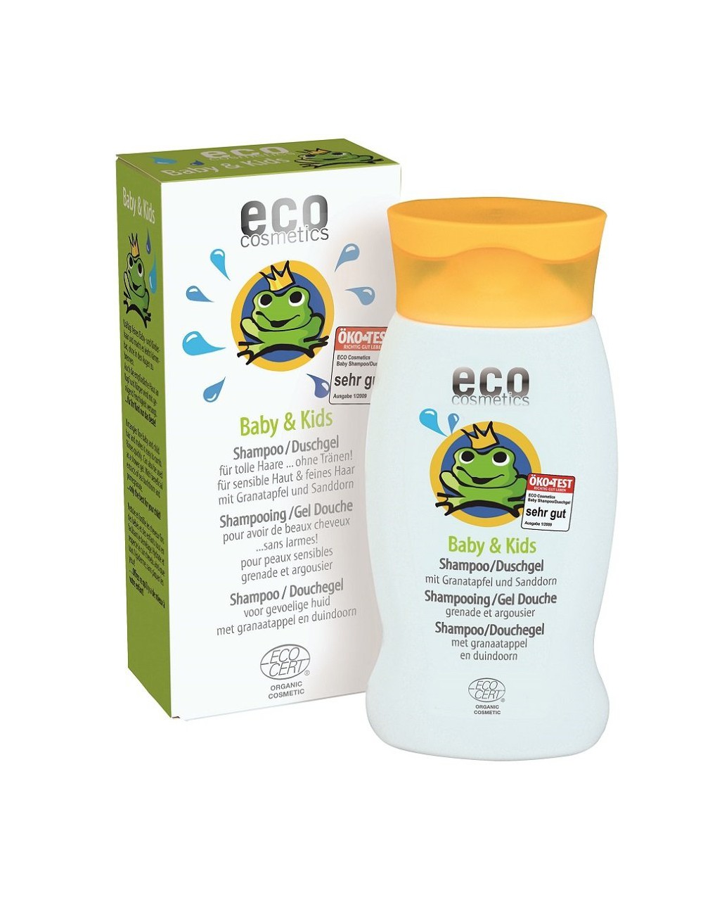 eco laboratorie zel pod prysznic i szampon dla niemowląt