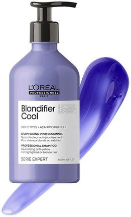 loreal professionnel serie expert blondifier cool szampon so włosów 500ml