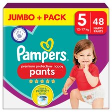 tesco pampers size 5