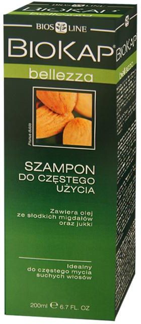 biokap belleza szampon do częstego użycia 200 ml