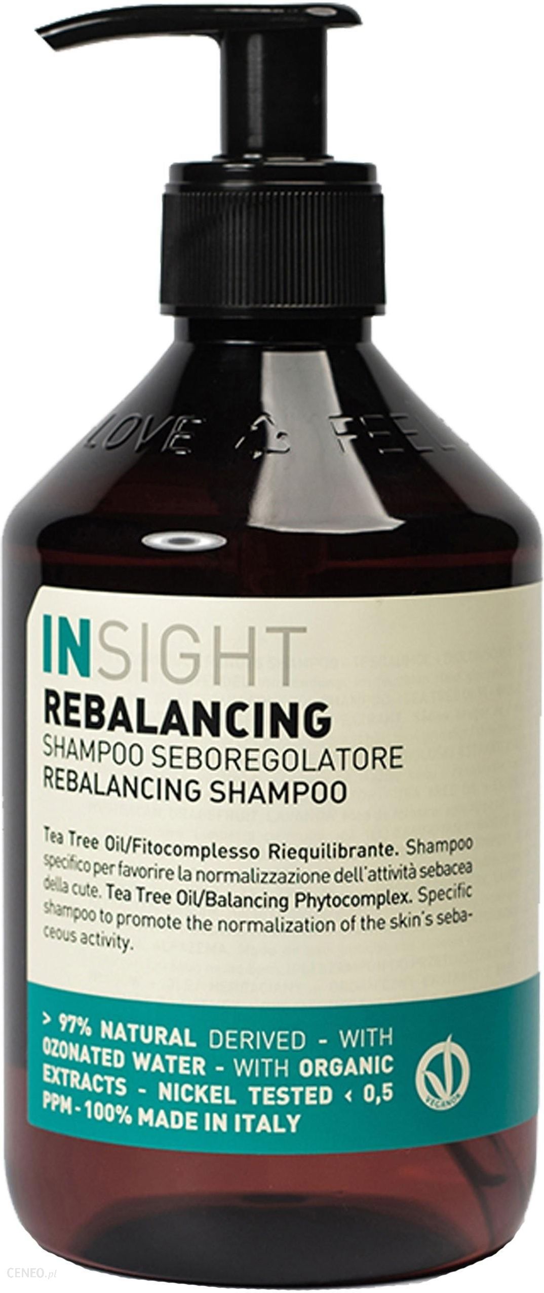 insight rebalancing szampon włosy tłuste