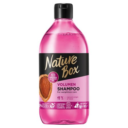 nature box szampon z olejem migdał