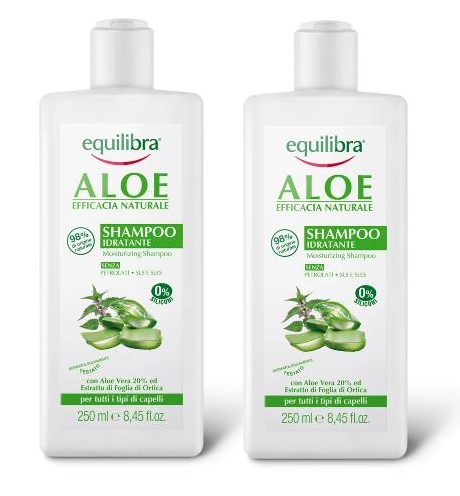 equilibra naturale nawilżający szampon aloesow