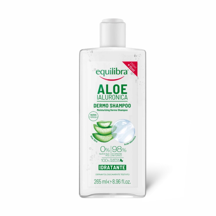 equilibra naturale nawilżający szampon aloesow