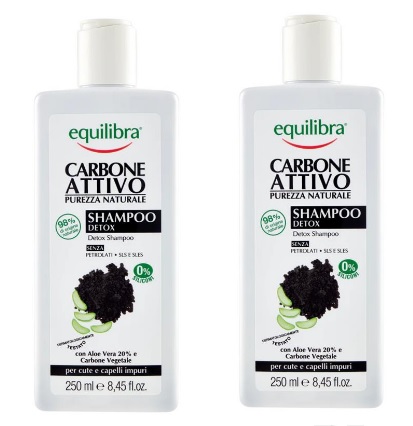 equilibra szampon oczyszczający z aktywnym węglem