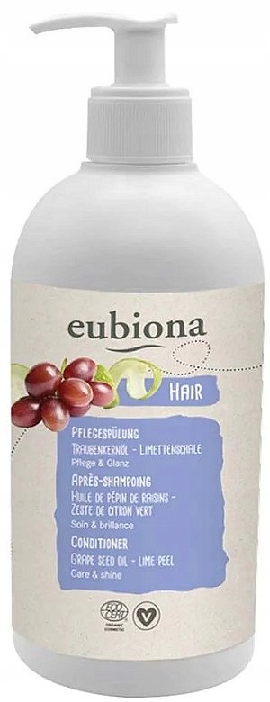 eubiona odżywka do włosów z olejem z pestek winogron