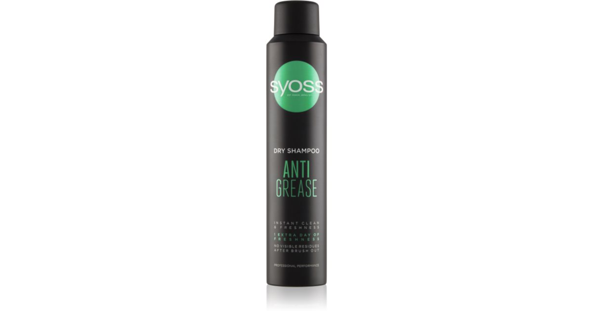 promocja syoss anti-grease suchy szampon do włosów