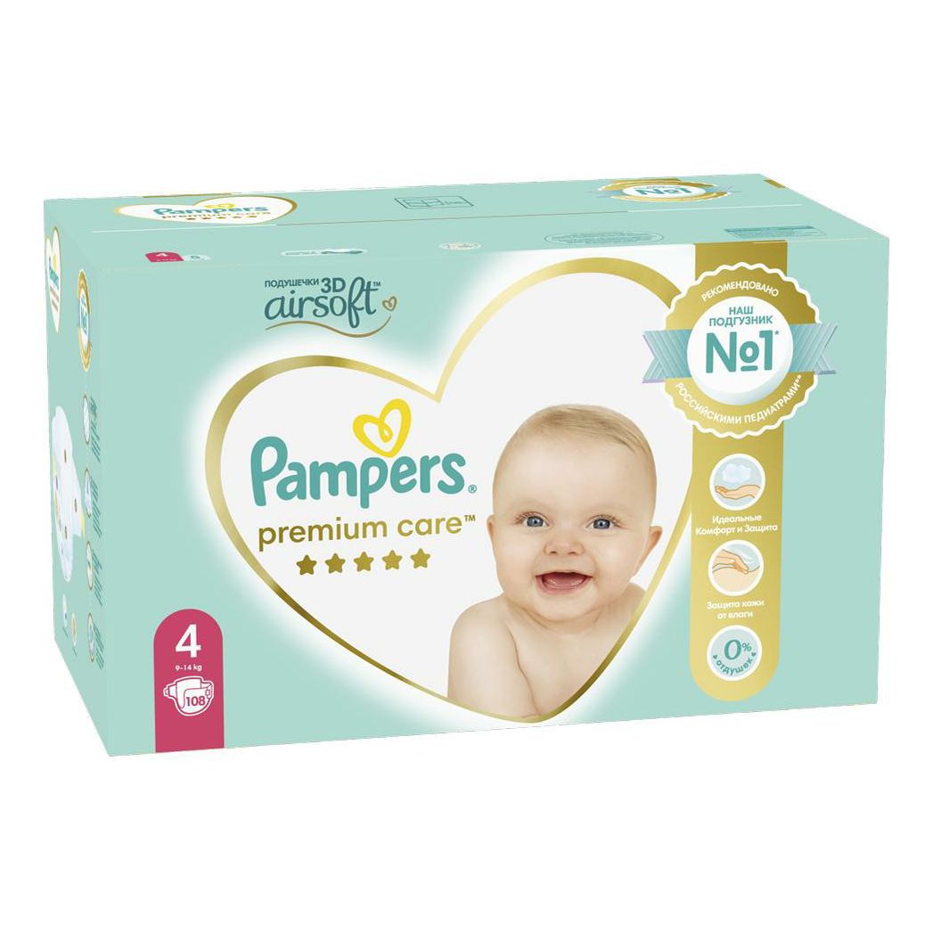 pampers premiym care 4 skapuec