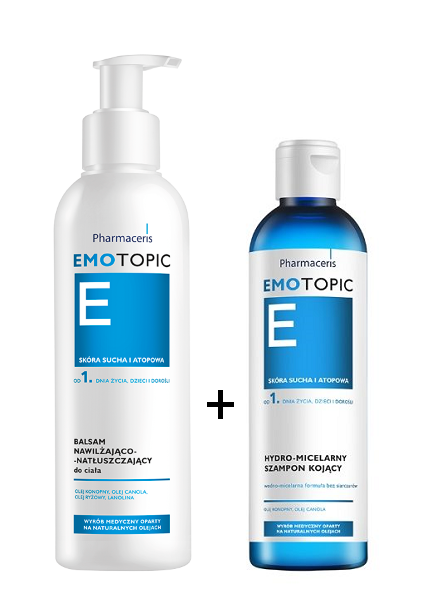 emotopic w.med.balsam i szampon