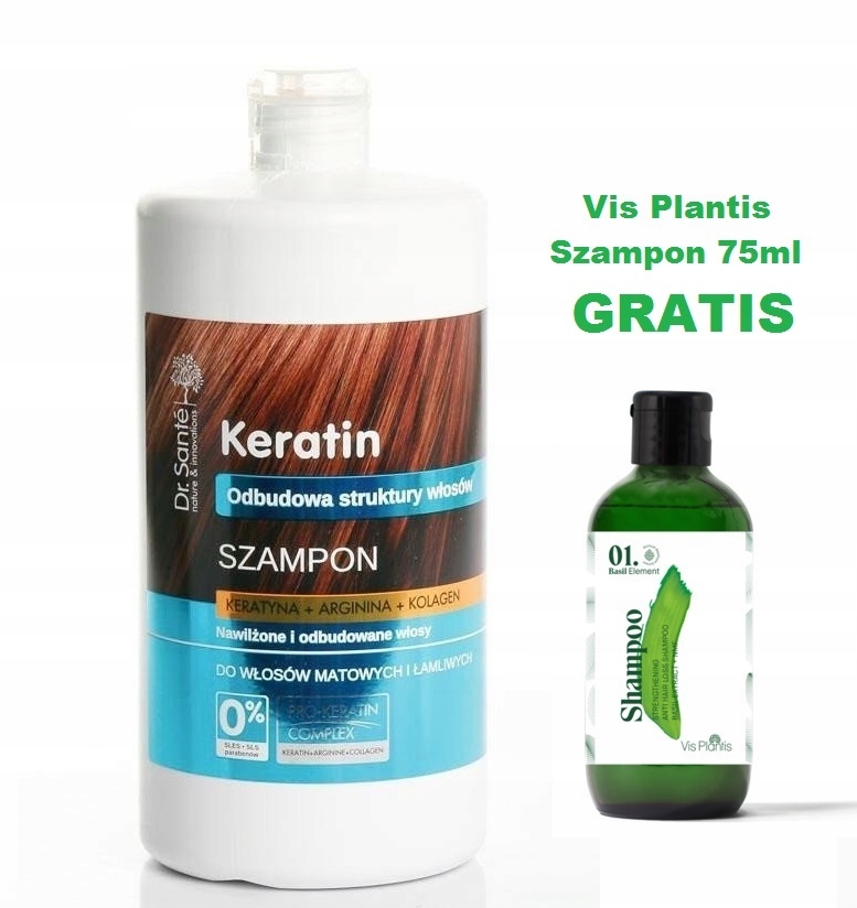 szampon dr sante keratin