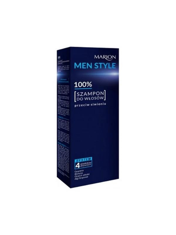 marion men style szampon przeciw siwieniu włosów wizaż