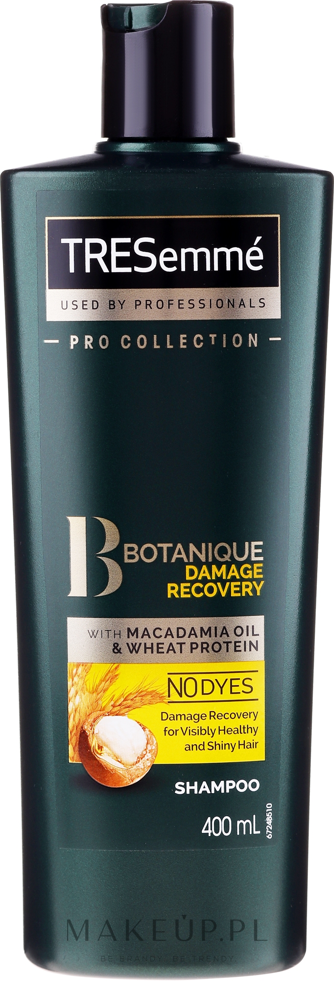 szampon tresemme botanique damage recovery opinie