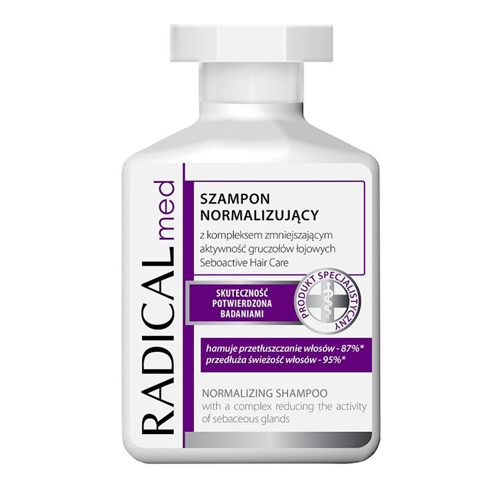 radical med szampon normalizujący do włosów przetłuszczających się
