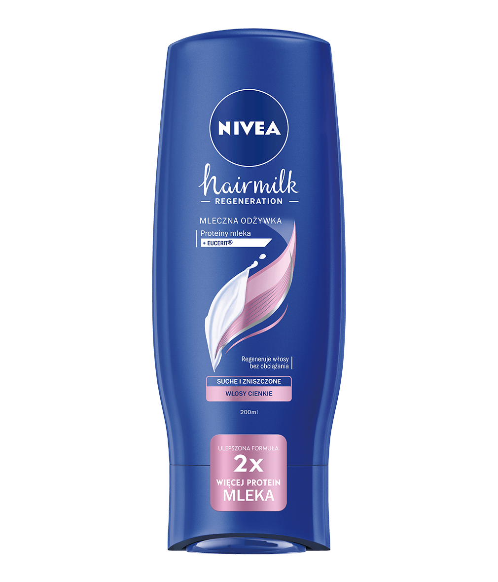 nivea hairmilk mleczna odżywka do włosów