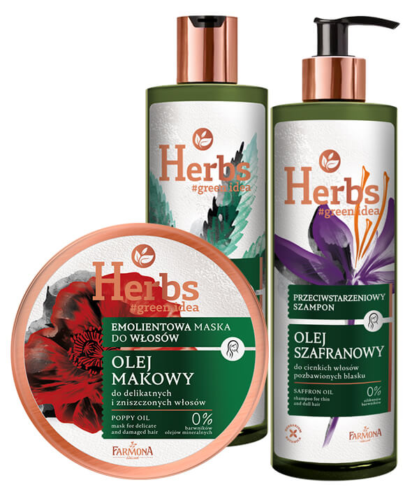 farmona herbal szampon do włosów olej amarantusowy