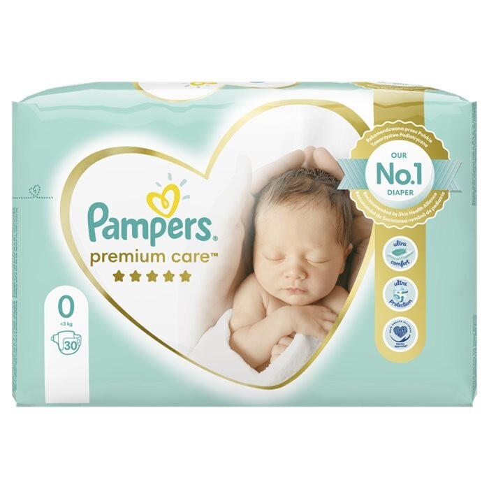 pieluchy pampers premium care 1 tesco