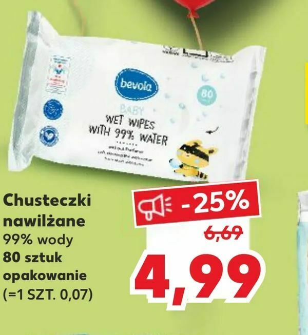 chusteczki nawilżane w kaufland