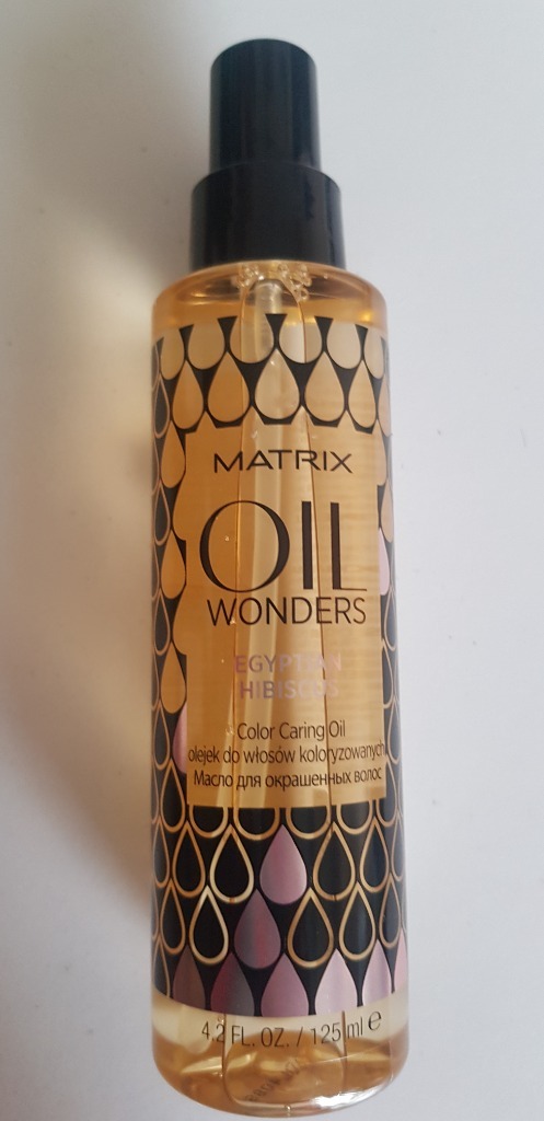 matrix oil wonders egyptian hibiscus olejek do włosów farbowanych